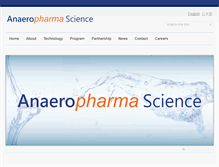 Tablet Screenshot of anaeropharma.co.jp